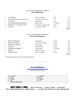 State Middle List - Head`s House of Music
