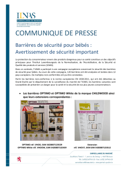 communiqué - Gouvernement