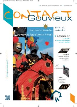 D&eacute;cembre - Gouvieux.fr