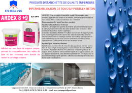 produits d`etanchetite de qualite superieure impermeabilisation de