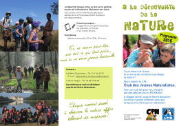 A la decouverte de la