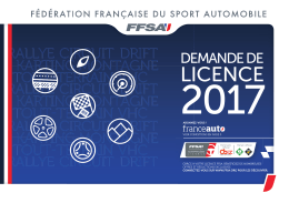 les formulaires de demande de licence
