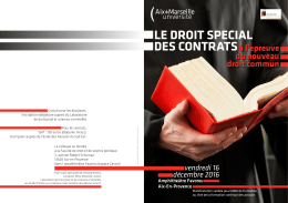 Programme - Univ Droit