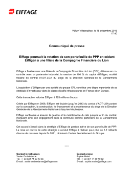 Lire le communiqu&eacute; de presse