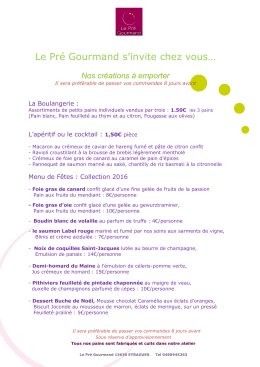 vos repas &agrave; emporter
