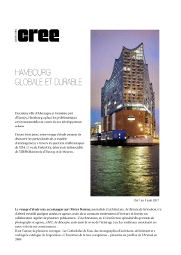 hambourg globale et durable
