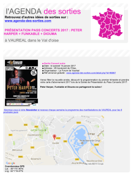 Imprimer - Agenda des sorties