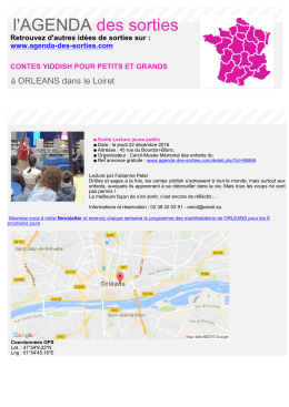 Imprimer - Agenda des sorties