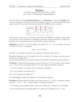 Devoir 4 - LaCIM