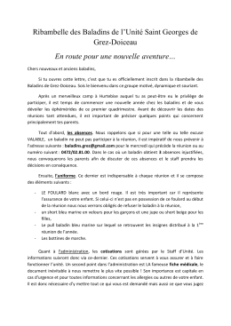 Courrier de rentrée