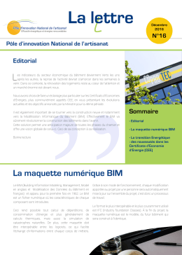 Lettre d`information N°16