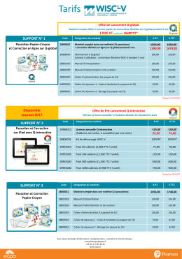 decouvrez les tarifs