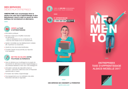 Télécharger le mémento entreprises Alsace-Moselle
