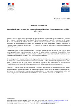 161216_CP_sucre - DAAF Guadeloupe