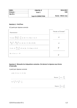 calcul 2