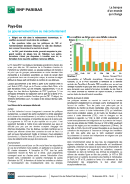 Pays-Bas : le gouvernement face au mécontentement