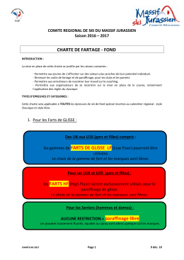 charte de fartage - fond