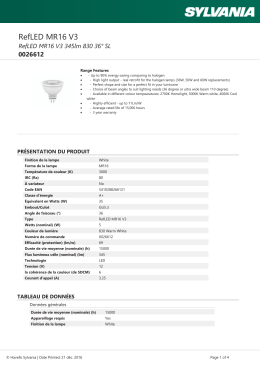 RefLED MR16 V3 345lm 830 36° SL