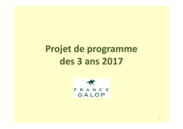 Présentation programme 3ans 2017 CA 13122016