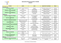 salons forums 2016 2017 - Site de l`académie de Grenoble