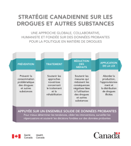 stratégie canadienne sur les drogues et autres substances