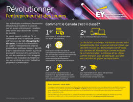 Révolutionner l`entrepreneuriat des jeunes