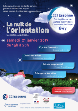 Exprime tes envies Choisis ton métier Décode ton