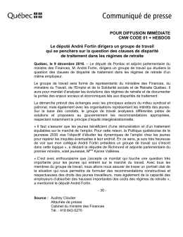 Version PDF - Minist&egrave;re des Finances