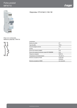 Fiche produit MFN710