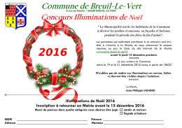 2016 AFFICHE CONCOURS MAISONS NOEL
