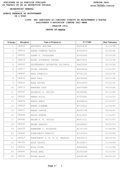 Assistants d`Education