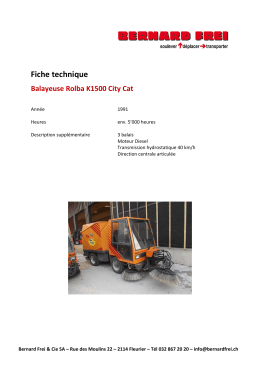 T&eacute;l&eacute;chargez la fiche technique