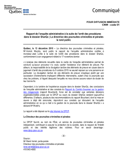 Sdf fdsfsdfg - Directeur des poursuites criminelles et p&eacute;nales