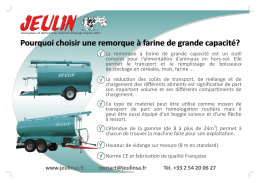 Pourquoi choisir une remorque à farine de grande