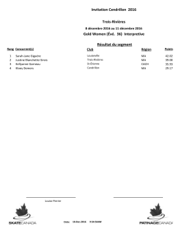 Crystal Reports - SegmentResults.rpt