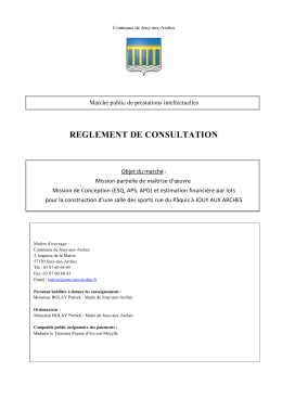 Consultation - Jouy-aux