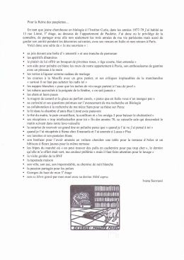 Pour la reine des paupiettes - Ivana Scovassi ( PDF