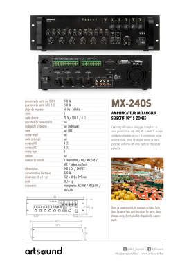 MX-240S - Artsound