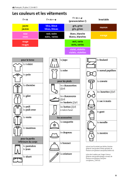 français | À plus 2 | Unité 3