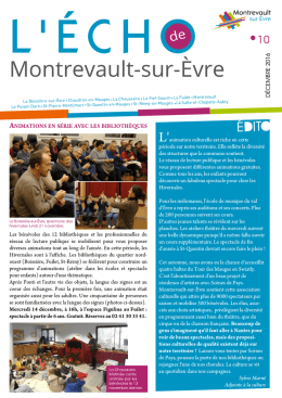 feuille mensuelle - Le Fief