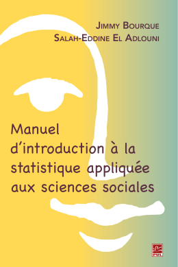 Manuel d`introduction &agrave; la statistique appliqu&eacute;e aux sciences sociales