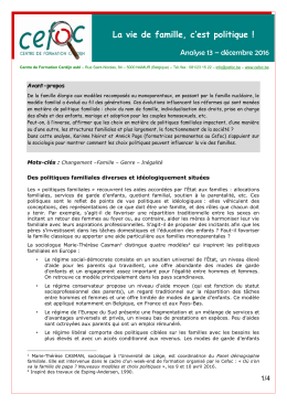 Analyse 2016 n° 13 à télécharger