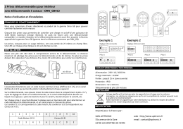 principe de fonctionnement installation association caracteristiques