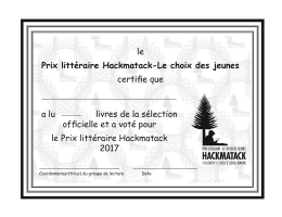 a lu livres de la sélection officielle et a voté pour le Prix littéraire