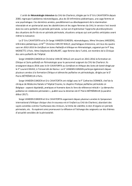 Présentation du service
