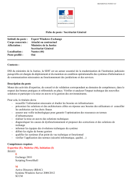Expert Windows Exchange EXP/ETI fiche de