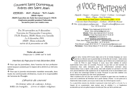 Du 30 novembre au 8 décembre Le 8 décembre 2016