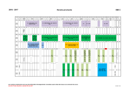 2016 - 2017 Horaire provisoire BIB C