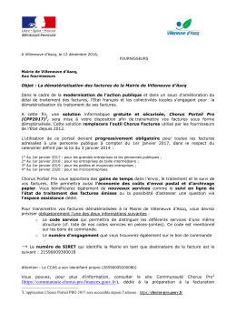 num&eacute;ro de SIRET - Villeneuve d`Ascq