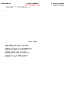 inscrits - Lyon Tarot